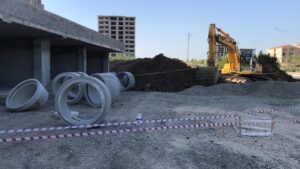 ADANA (AA) – Adana'nın merkez Çukurova ilçesinde, bir inşaatta çalışırken