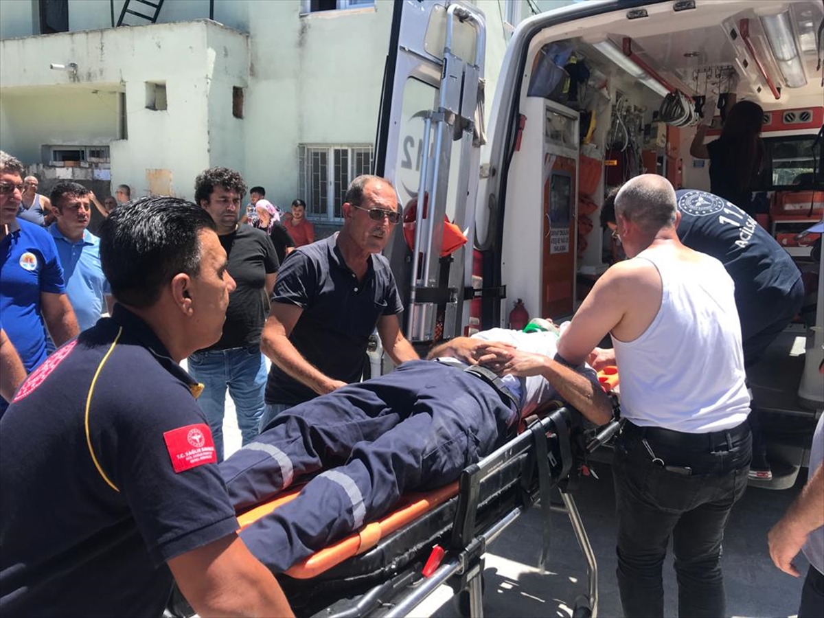 Adana'da otomobille çarpışan bisikletli yaralandı