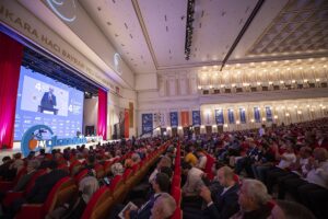 - "Seçim bir yarıştır. Bizim adayımız belli, Recep Tayyip Erdoğan.