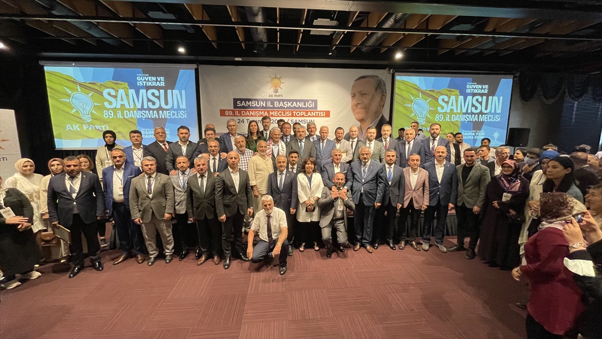 AK Parti Genel Başkanvekili Yıldırım, Samsun'da 89. İl Danışma Meclisi Toplantısı'na katıldı: