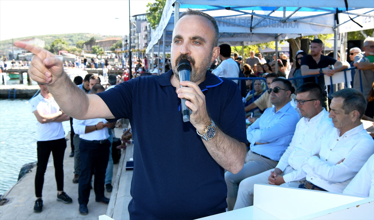 AK Parti Grup Başkanvekili Turan, Çanakkale'de konuştu:
