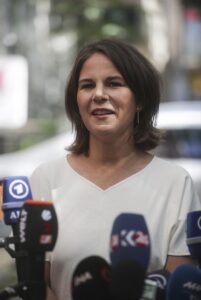 ANKARA (AA) – Almanya Dışişleri Bakanı Annalena Baerbock, Ankara'nın Çankaya