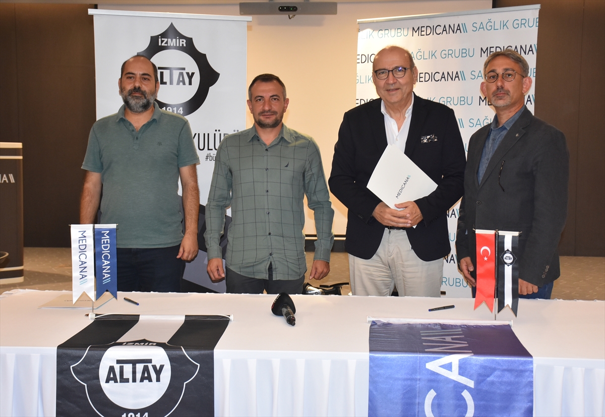 Altay, Medicana International İzmir Hastanesi ile anlaşma imzaladı