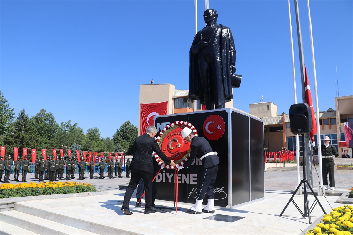 Atatürk'ün Erzincan'a gelişinin 103. yıl dönümü törenle kutlandı