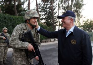 ŞANLIURFA (AA) – Milli Savunma Bakanı Hulusi Akar ve TSK