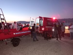 MALATYA (AA) – Malatya'da baraj gölünde boğulma tehlikesi geçiren kardeşini