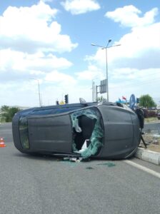 BİNGÖL (AA) – Bingöl'de iki otomobilin çarpışması sonucu 5 kişi