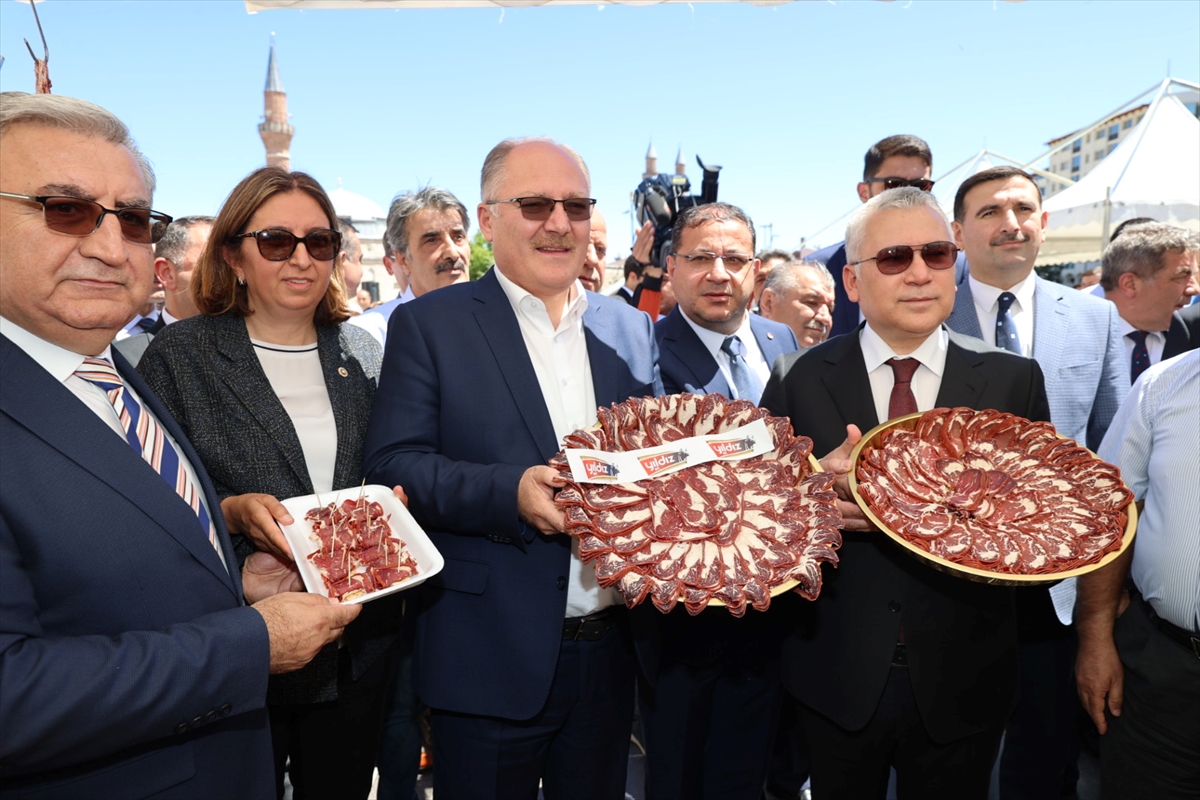 Coğrafi işaretle tescillenen “Sivas pastırması” etkinlikle tanıtıldı