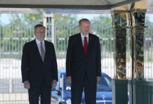 ANKARA (AA) – Cumhurbaşkanı Recep Tayyip Erdoğan, Türkiye'ye resmi ziyarette