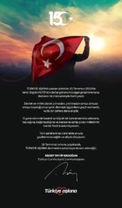 - "O gece derin bir basiret ve büyük bir kahramanlıkla