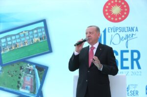 İSTANBUL (AA) – Cumhurbaşkanı Recep Tayyip Erdoğan, "Dolmabahçe'deki Başkanlık Köşkü'nde