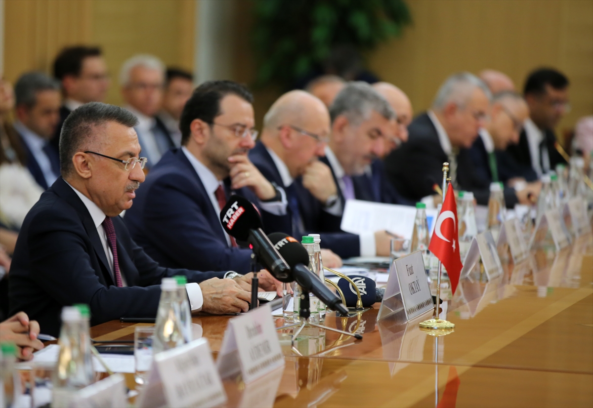 Cumhurbaşkanı Yardımcısı Oktay, Hükümetlerarası Türk-Türkmen Komisyonu Toplantısı'nda konuştu: