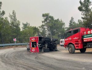 MUĞLA (AA) – Muğla'nın Datça ilçesinde çıkan orman yangını kontrol