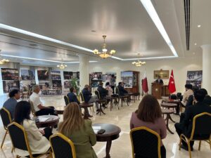 DOHA (AA) – Türkiye'nin Doha Büyükelçisi Mustafa Göksu, Türkiye'nin krizleri