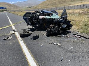 ERZURUM (AA) – Erzurum'da kara yolu kenarındaki yönlendirme levhası direğine