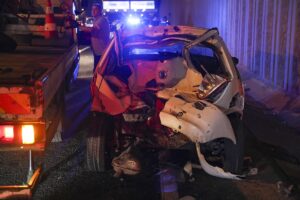 İSTANBUL (AA) – D-100 kara yolu Edirne istikameti Eyüpsultan mevkisinde