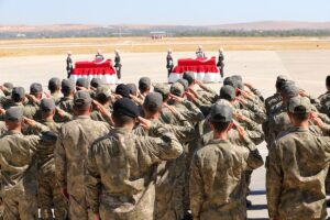 GAZİANTEP (AA) – Fırat Kalkanı Harekat bölgesinde teröristlerce açılan taciz