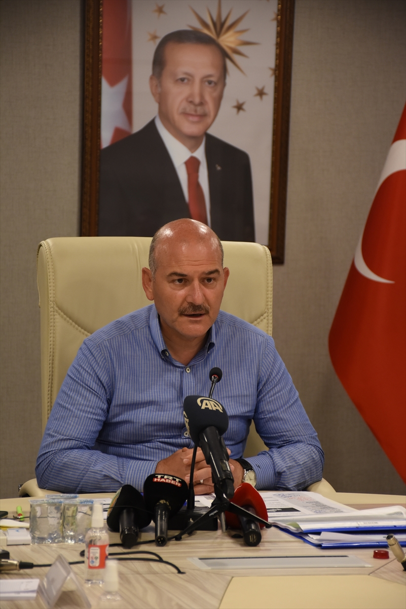 İçişleri Bakanı Soylu, Batı Karadeniz'deki sele ilişkin açıklama yaptı: