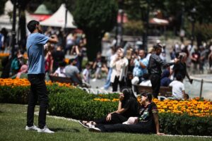 İSTANBUL (AA) – Dünyanın dört bir yanından tatil için İstanbul'a