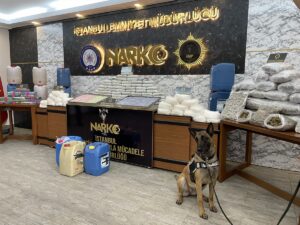 - Belirlenen adreslerdeki aramalarda 269 kilo 900 gram metamfetamin, 33