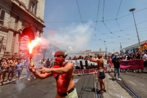 ROMA (AA) – İtalya’da taksiciler, sektörü rekabete ve çok uluslu