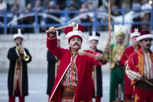 ANKARA (AA) – Jandarma Genel Komutanlığı Mehteran Birliği başkentte konser