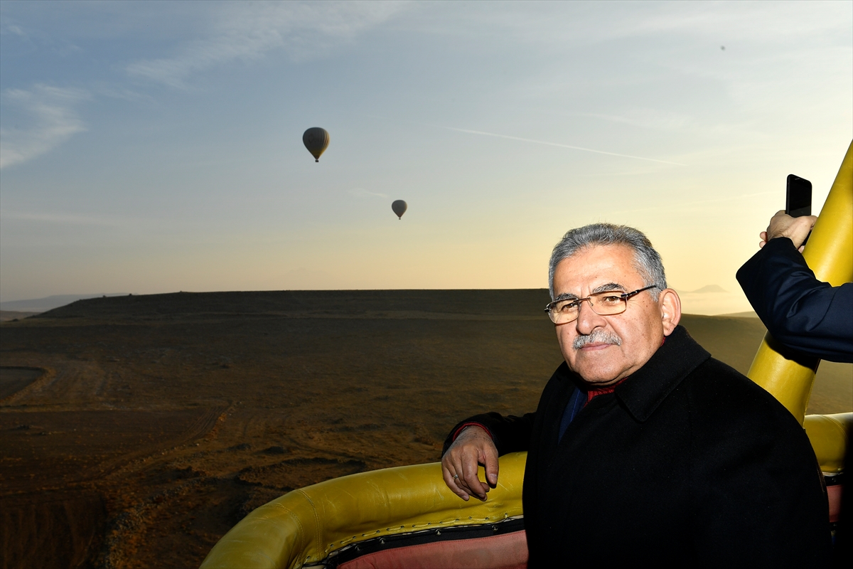 Kapadokya’nın giriş kapısı Soğanlı'da balon turizmi yeniden başladı