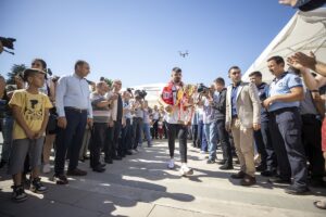 ANTALYA (AA) – 661. Tarihi Kırkpınar Yağlı Güreşleri'nde başpehlivanlığı kazanan