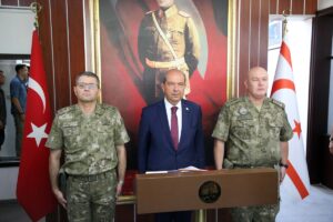 - "Şu anda Kuzey Kıbrıs Türk Cumhuriyeti'ni bazı ülkeler tanımıyor