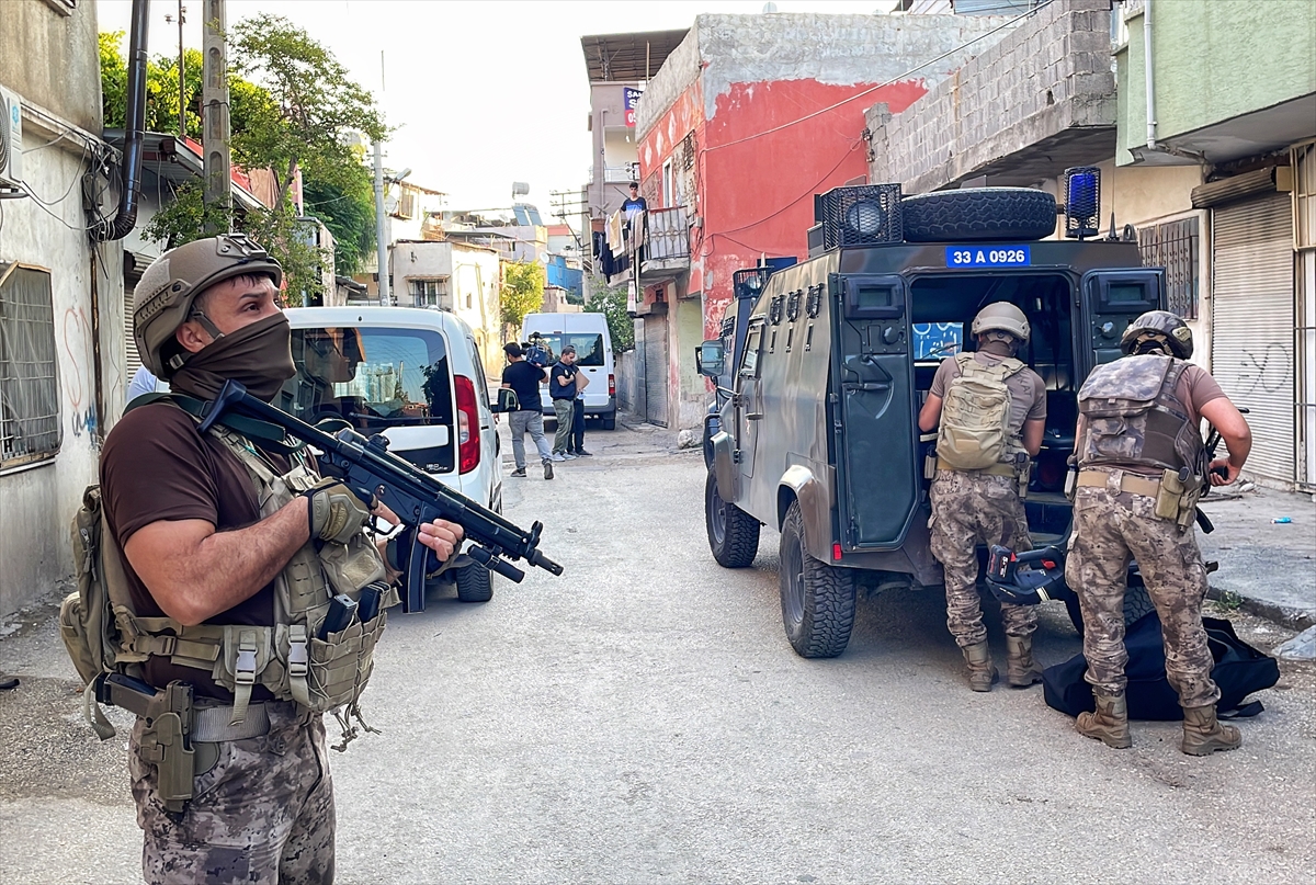 Mersin'de terör örgütü DEAŞ'a yönelik “şafak” operasyonu