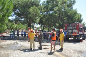 MUĞLA (AA) – Muğla'nın Ortaca ilçesinde, koruma altındaki kum zambaklarıyla