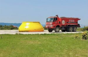 ESKİŞEHİR (AA) – DENİZ AÇIK – Eskişehir'de görevli yangın söndürme