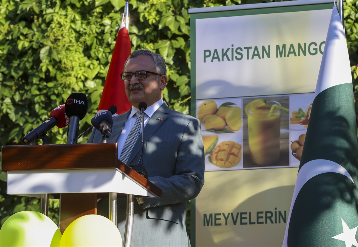 Pakistan'ın Ankara Büyükelçiliği'nde Mango Festivali
