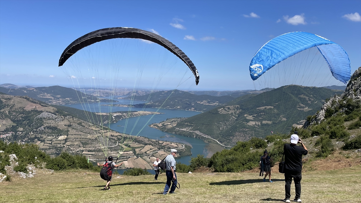 Samsun'da 4. Uluslararası Kapıkaya Doğa Sporları Festivali başladı