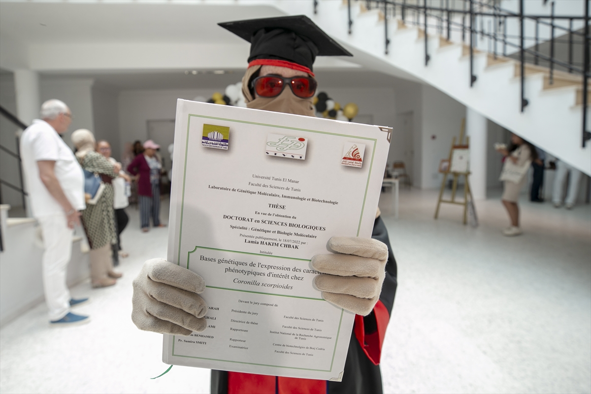 TUNUS (AA) – MEHMET AKİF TURAN – Tunuslu genç kadın,