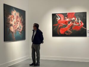 LONDRA (AA) – İngiltere'nin başkenti Londra'da Türk sanatçıların eserleri, bu