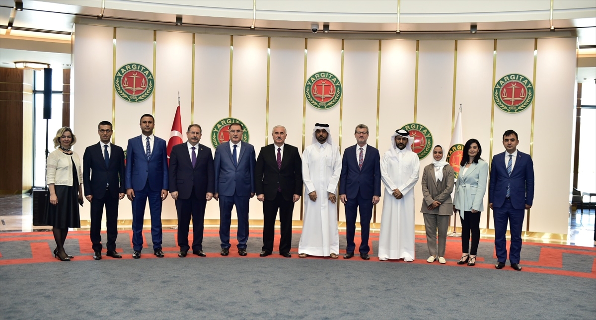 Yargıtay Başkanı Akarca, Katar Ulusal İnsan Hakları Komitesi Genel Sekreteri'ni kabul etti