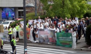 BRÜKSEL (AA) – Terör örgütü YPG/PKK yandaşları, Belçika'nın başkenti Brüksel'de
