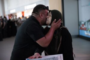 İSTANBUL (AA) – Kutsal topraklarda hac görevini tamamlayarak yurda dönen