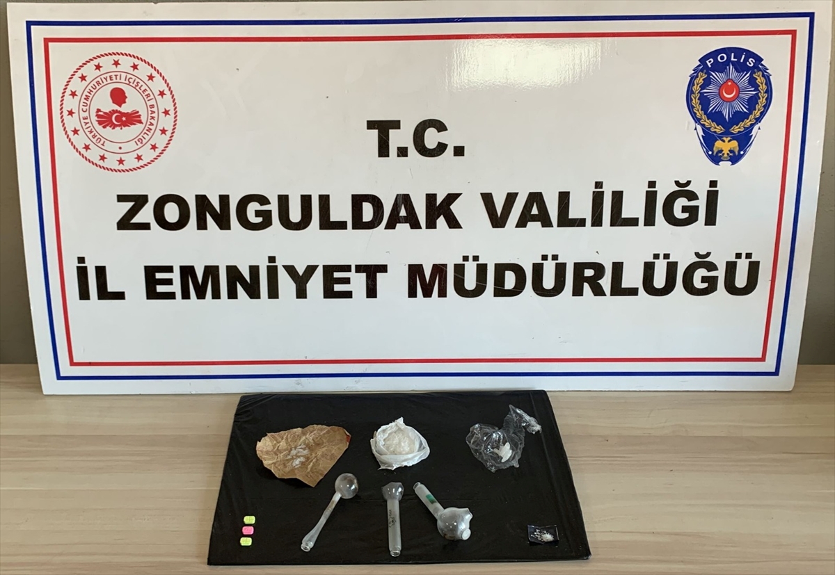 Zonguldak'ta uyuşturucu operasyonunda 2 şüpheli tutuklandı