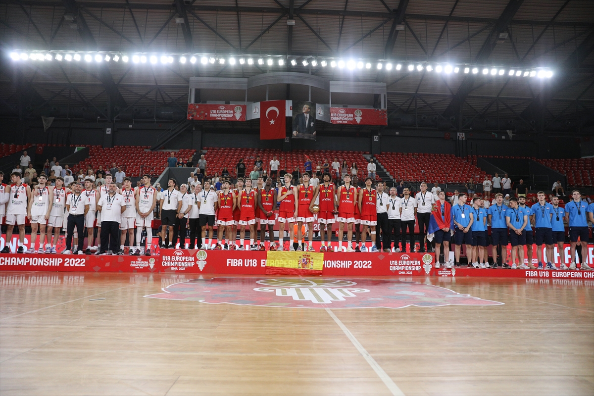 18 Yaş Altı Erkekler Avrupa Basketbol Şampiyonası'nda şampiyon İspanya
