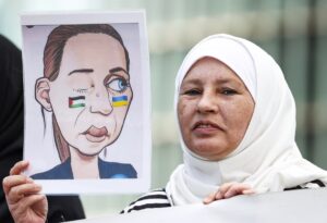 BERLİN (AA) – Almanya’nın başkenti Berlin’de İsrail saldırısı altındaki Gazze