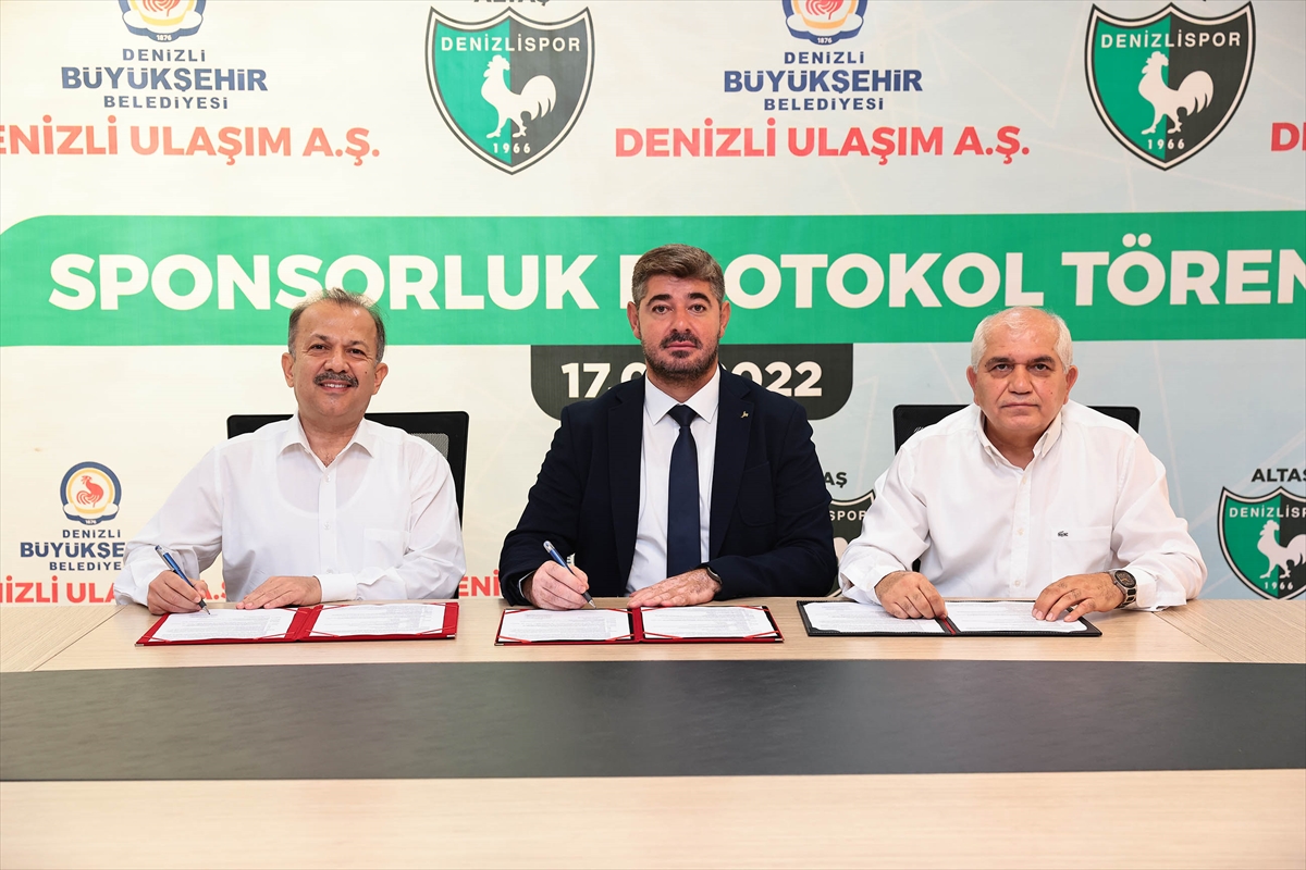 Altaş Denizlispor'a sponsorluk desteği