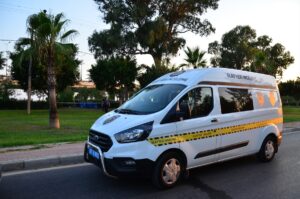 ANTALYA (AA) – Antalya’nın Manavgat ilçesinde çevreyolu kenarı yeşil alanda