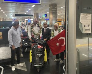 İZMİR (AA) – Finlandiya'da düzenlenen Avrupa Tatlısu Zıpkınla Balık Avı