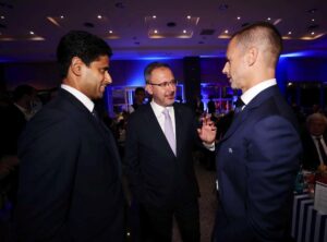 - Gençlik ve Spor Bakanı Mehmet Muharrem Kasapoğlu, UEFA Başkanı