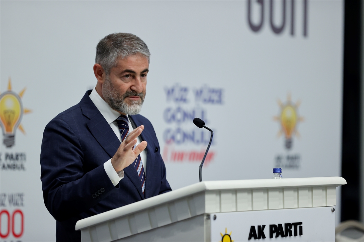 Bakan Nebati, İstanbul'da “Yüz Yüze 100 Gün” programında konuştu: