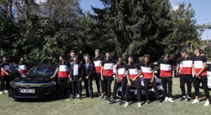 İSTANBUL (AA) – Beşiktaş Kulübü ile Honda arasında sponsorluk anlaşması