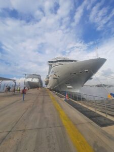 MUĞLA (AA) – İtalya bayraklı "Costa Venezia" ve Marshall Adaları