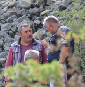 BOLU (AA) – Bolu'nun Seben ilçesinde, define için kazılan tünelde